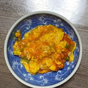 凝縮トマトと卵の炒めもの【中華・主菜】